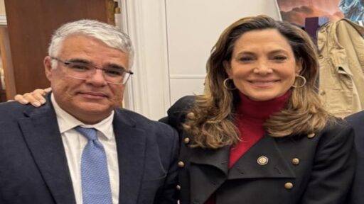 Senador Eduardo Girão Com A Congressista Republicana Maria Salazar