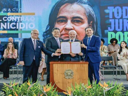 Ato Contra O Feminícidio No Palácio Do Planalto