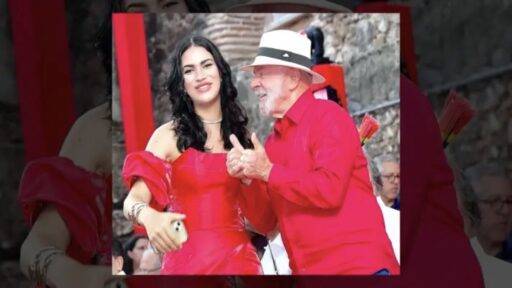 Manuella Tyler e o presidente Lula da Silva durante evento em Salvador | Foto: Reprodução/Instagram/@manuellatyler