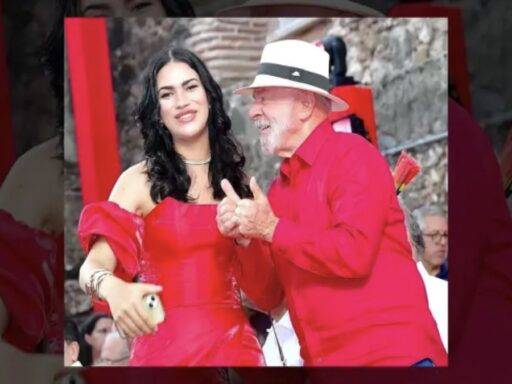 Manuella Tyler e o presidente Lula da Silva durante evento em Salvador | Foto: Reprodução/Instagram/@manuellatyler