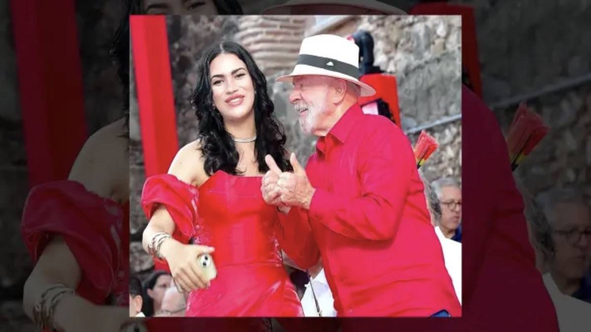 Manuella Tyler e o presidente Lula da Silva durante evento em Salvador | Foto: Reprodução/Instagram/@manuellatyler