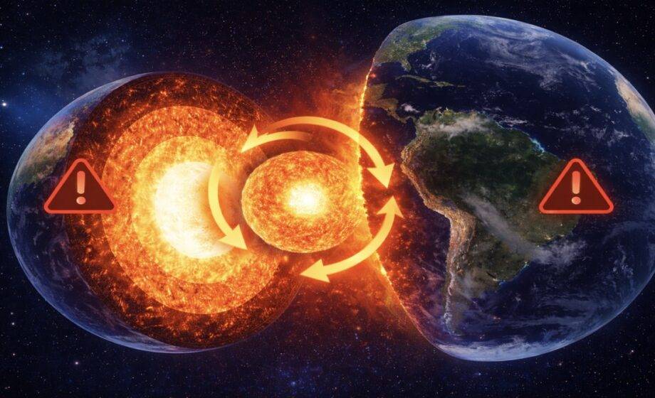 Núcleo Interno Da Terra Parou E Pode Entrar Em Rotação Reversa