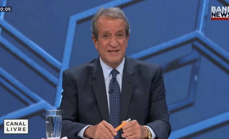 Valdemar Costa Neto em entrevista ao Canal Livre. Foto: Captura YouTube/Bandnews TV