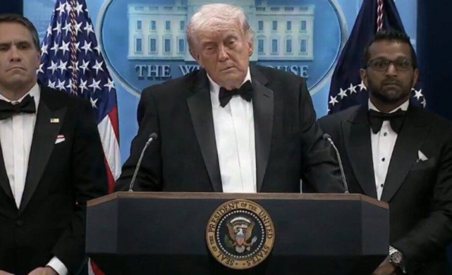 Trump Em Coletiva De Imprensa Após Ataque A Tiros Em Jantar De Gala Nos EUA