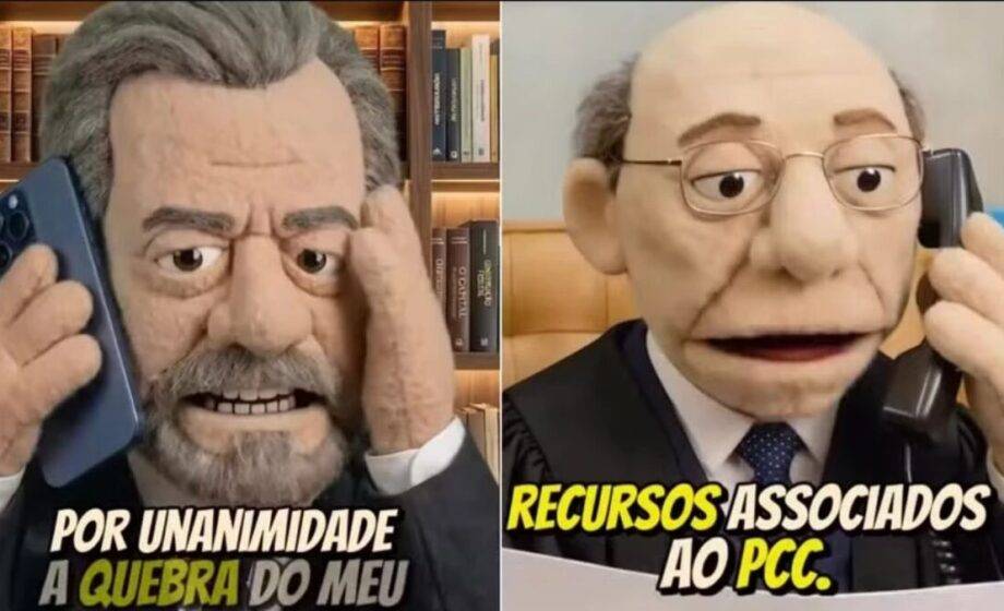Conteúdo de IA com sátira de Gilmar Mendes motivou pedido de inclusão de Zema no inquérito