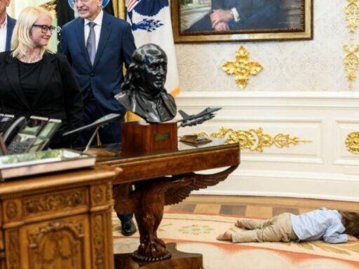 Criança curada por medicamento 'milagroso' rouba a cena no Salão Oval da Casa Branca