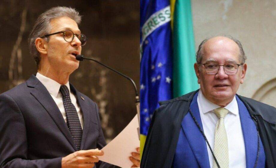 Gilmar Mendes zomba do sotaque de Zema e chama fala do ex-governador de 'dialeto'