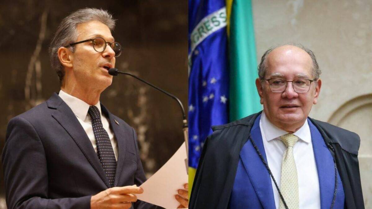 Gilmar Mendes zomba do sotaque de Zema e chama fala do ex-governador de 'dialeto'