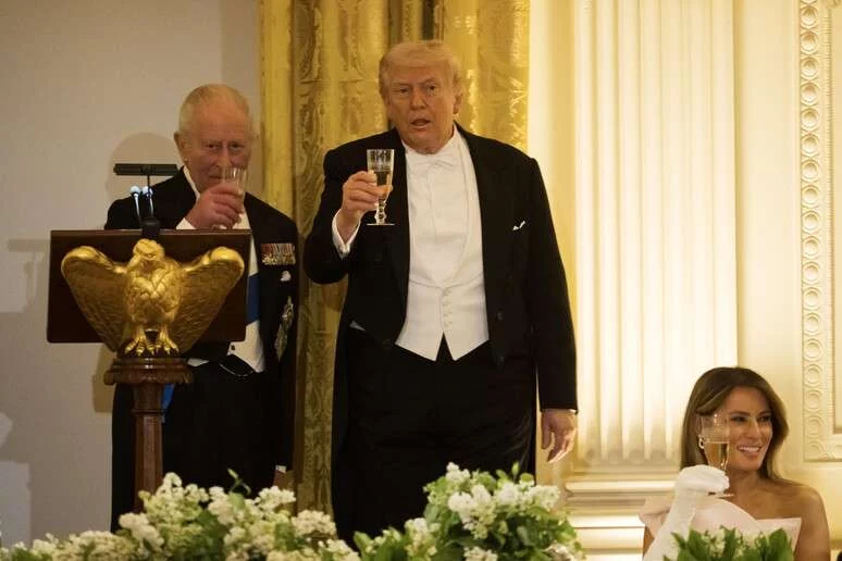 'Você está bêbado?': a pergunta de Trump ao rei Charles III após discurso repleto de humor no jantar da Casa Branca