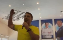 Flávio Bolsonaro ataca Lula, denuncia aparelhamento da PF e afirma que querem 'enterrá-lo vivo'