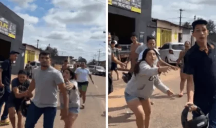 Jornalista é atacado com capacete de moto ao cobrir acidente fatal em Porto Velho; vídeo registra agressão