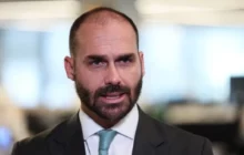 Eduardo Bolsonaro reage à condenação do STF e afirma que sentença é nula por falta de notificação legal
