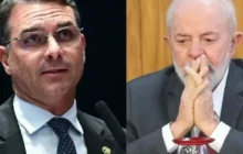 Pesquisa Gerp aponta Flávio Bolsonaro à frente de Lula em simulação de segundo turno presidencial