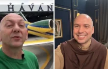Neblina impede pouso de Frei Gilson em Navegantes e Luciano Hang organiza operação com jatinho e helicóptero