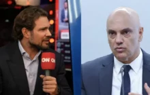 Emoji de joinha pode ser prova de diálogo entre Moraes e Vorcaro, aponta relatório da PF