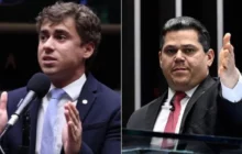 Nikolas Ferreira altera local de manifestação contra Alcolumbre em Macapá e denuncia ameaças