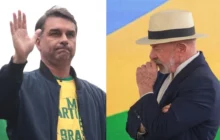 PoderData/Aya: Flávio Bolsonaro sobe 9 pontos em expectativa de vitória no 2º turno, e Lula cai 11